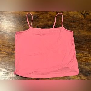 Pink Cropped Tank